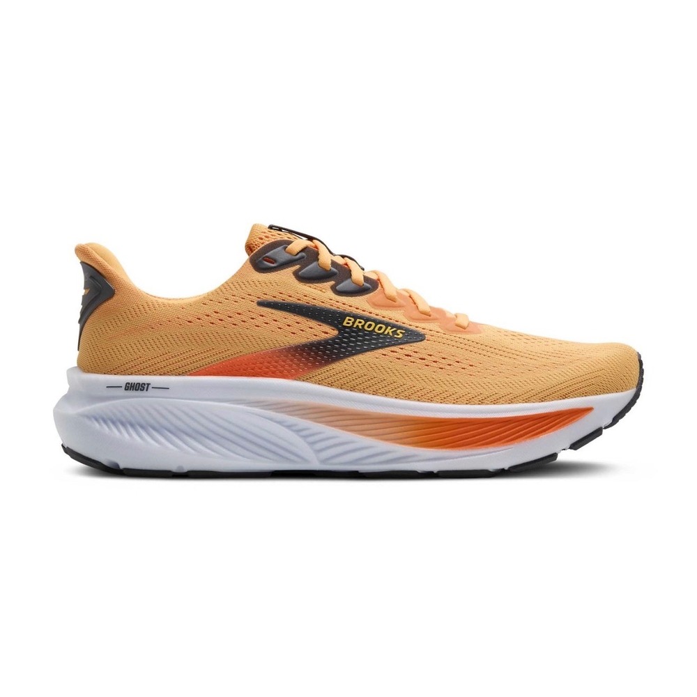 Brooks Ghost 17 Mens Running Shoes Blazing Orange Yellow Size 11.5 New in Box